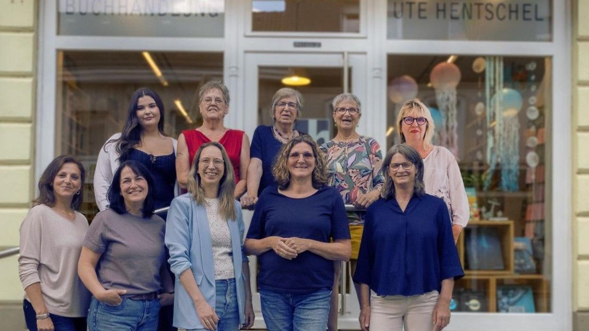Das Team der Buchhandlung Hentschel
