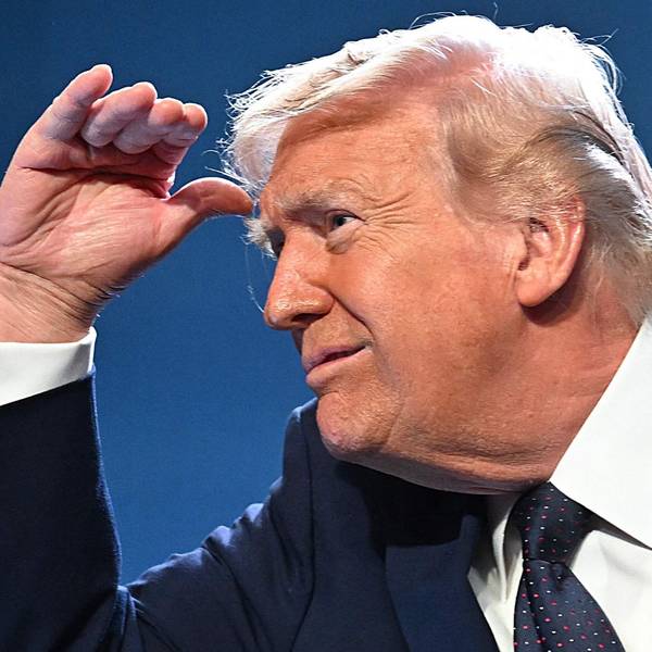 US-Präsident Donald Trump bei einer Pressekonferenz am Montag (9. März).