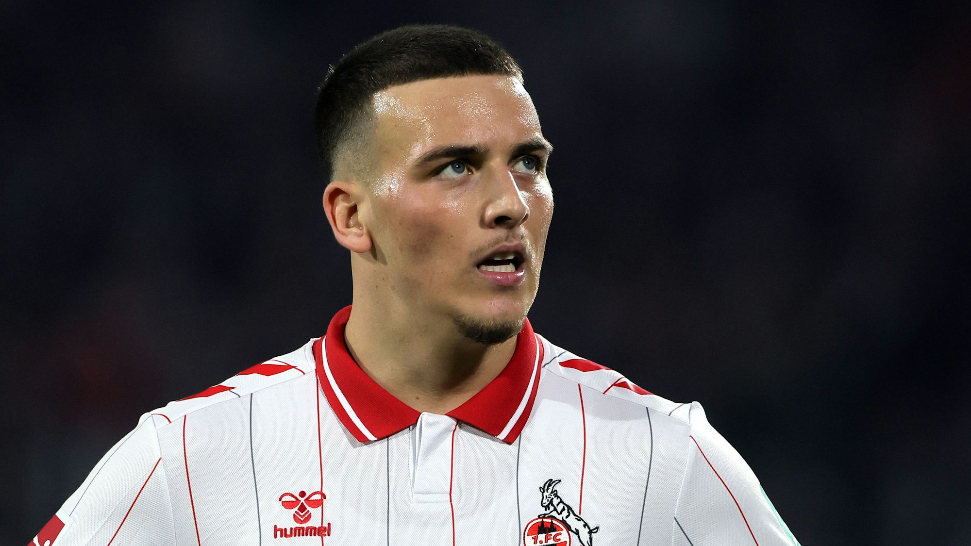 Said El Mala beim Spiel des 1. FC Köln gegen Borussia Dortmund.