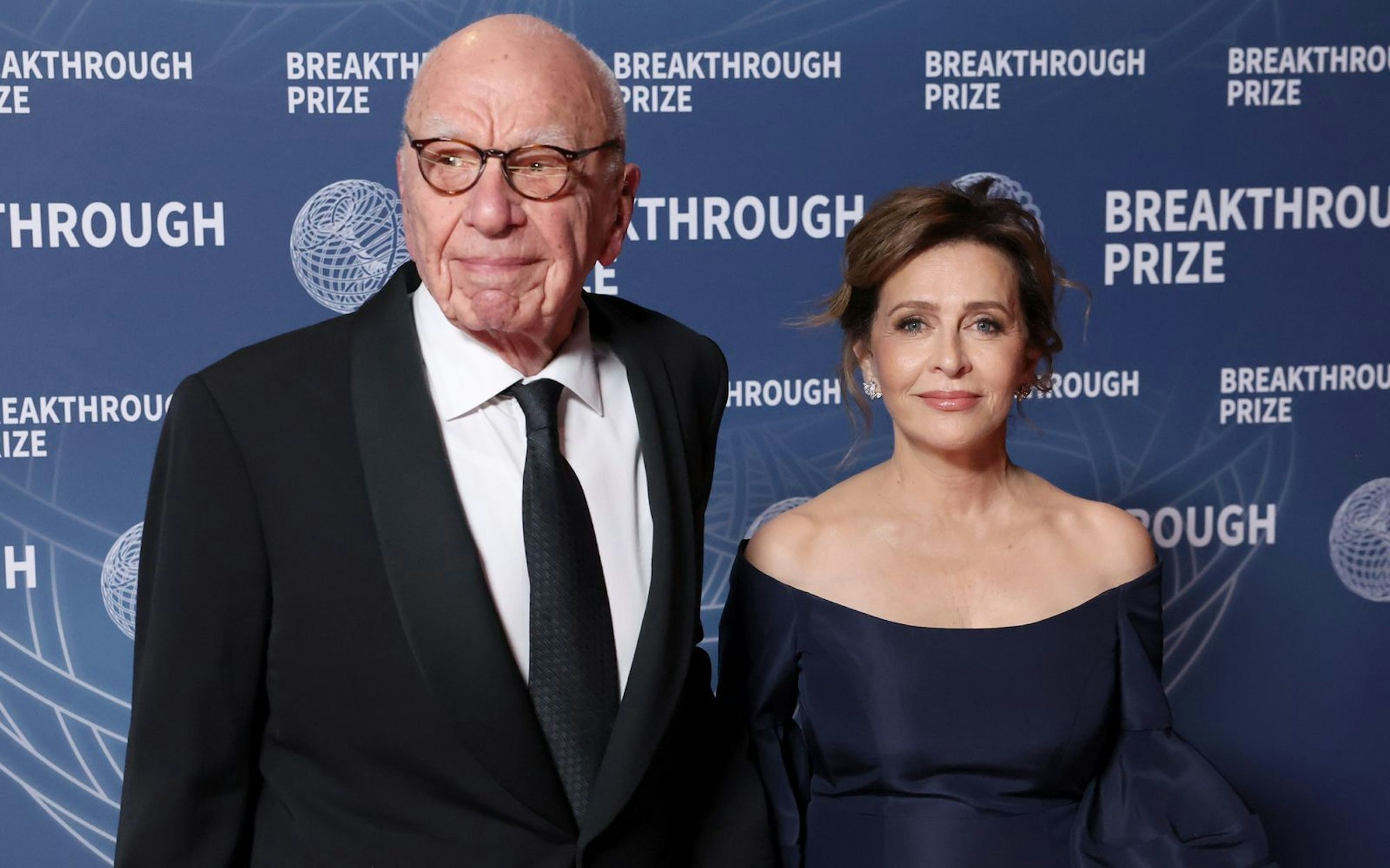 Seit 2024 ist Rupert Murdoch mit seiner fünften Ehefrau Elena Zhukova verheiratet. (Bild: Jesse Grant/Getty Images for Breakthrough Prize)