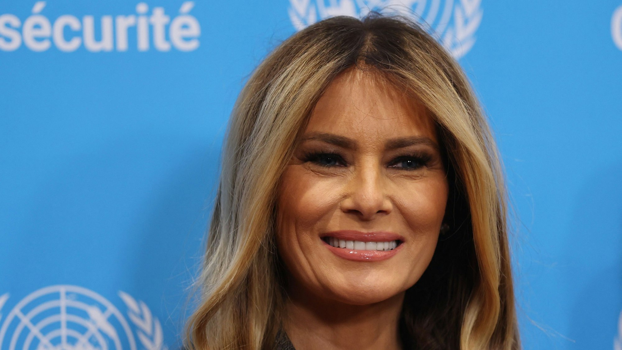 First Lady Melania Trump im März 2026 im Hauptquartier der Vereinten Nationen in New York.
