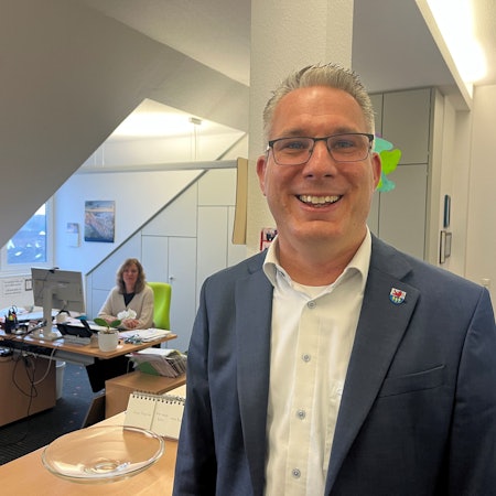 Guido Vierkötter ist der neue Bürgermeister von Neunkirchen-Seelscheid.