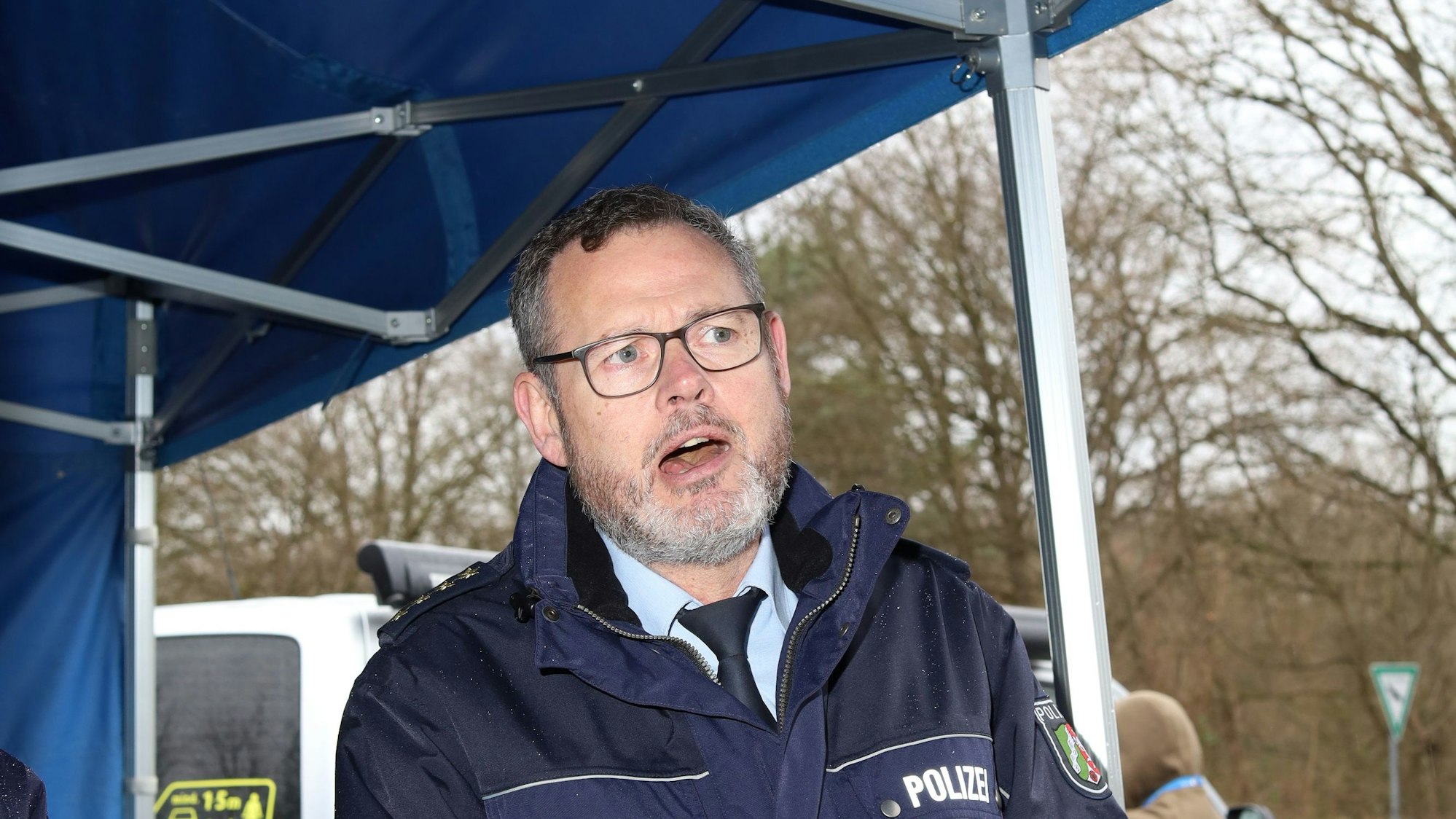 Der Leiter der Direktion Verkehr bei der Polizei Köln, Frank Wißbaum