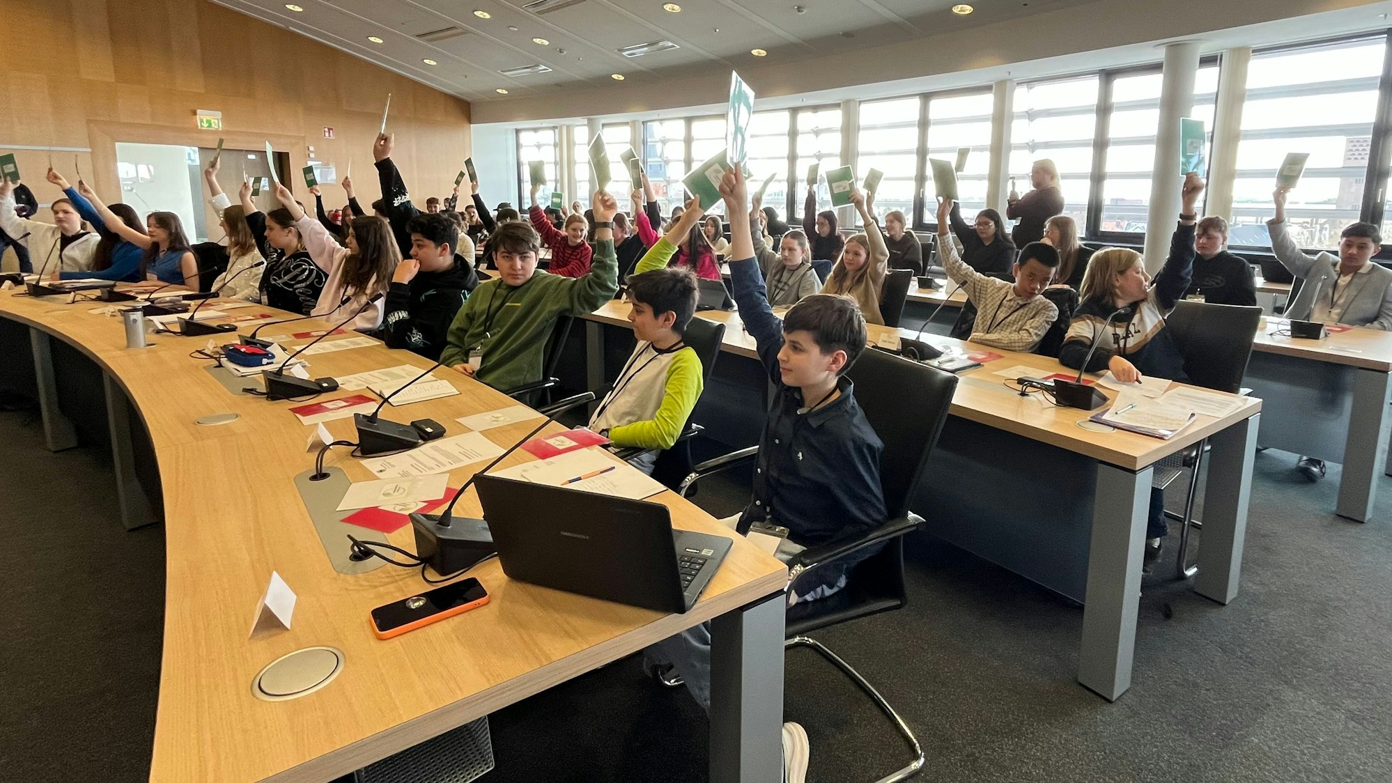 Viel Zustimmung gab es für die meisten Anträge im Jugendstadtrat