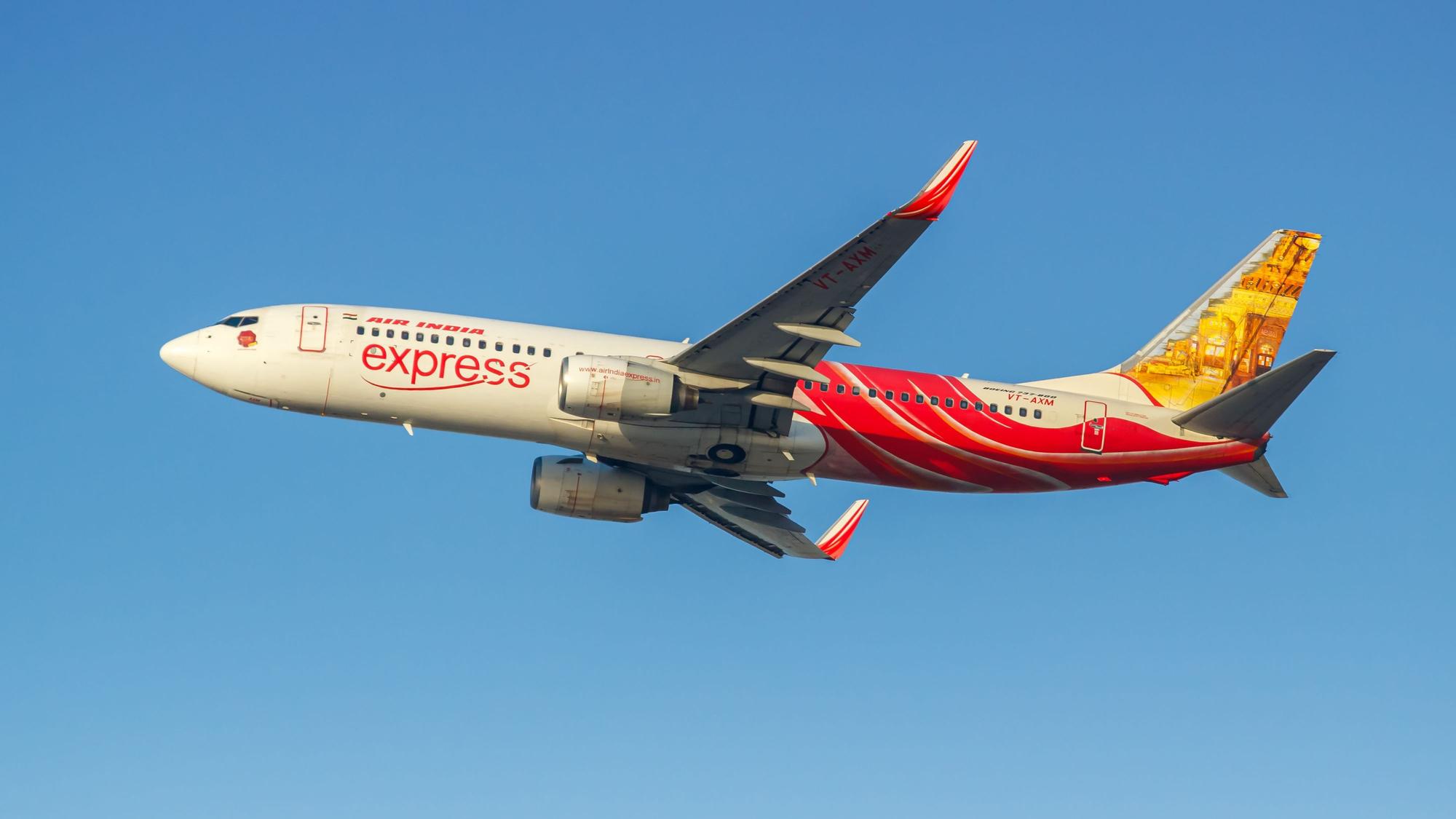 Boeing 737 MAX von Air India.