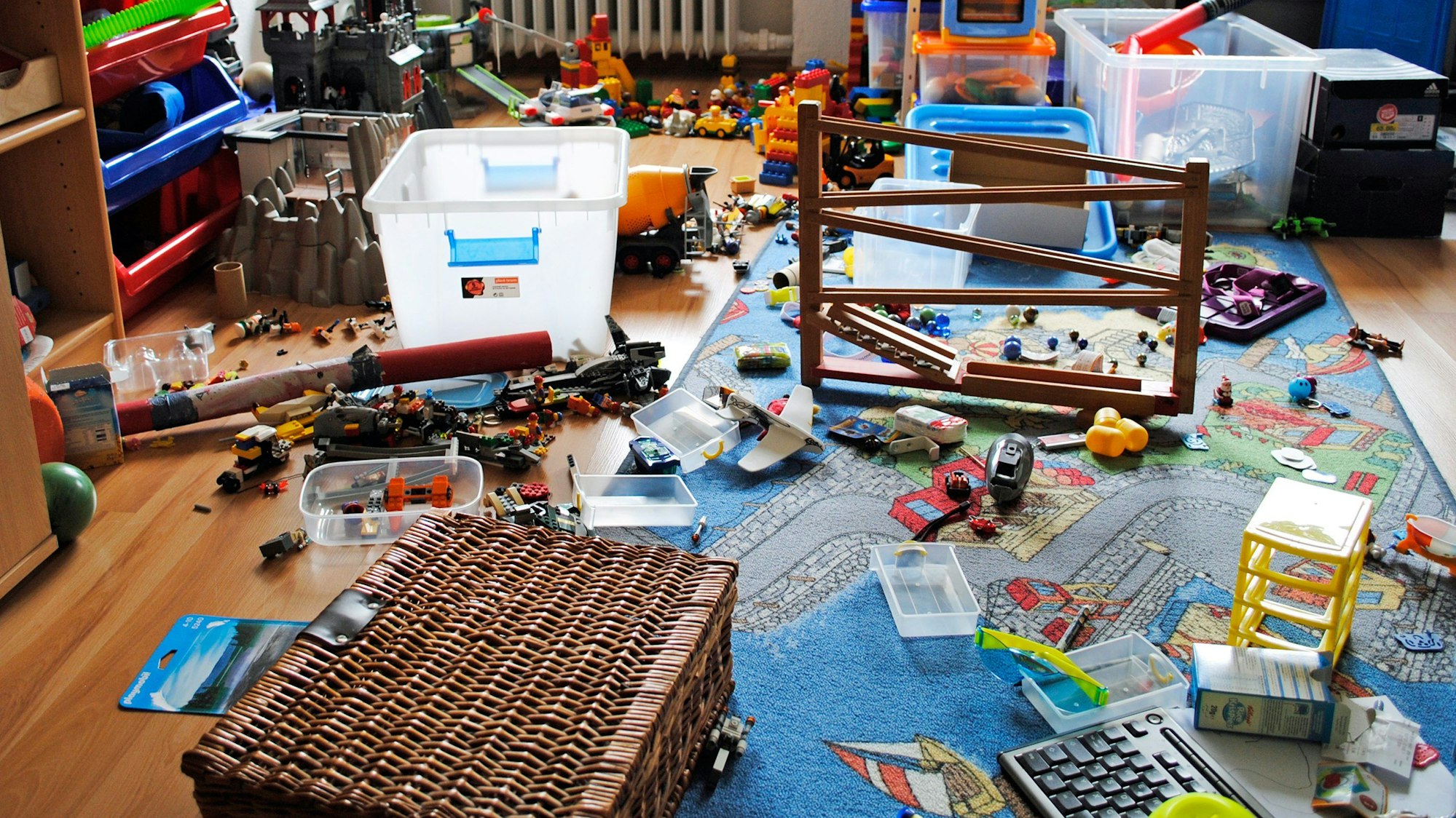 Chaos im Kinderzimmer