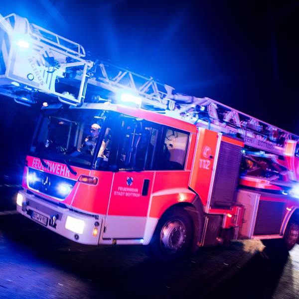 Insgesamt waren rund 45 Einsatzkräfte der Feuerwehr Burscheid im Einsatz.