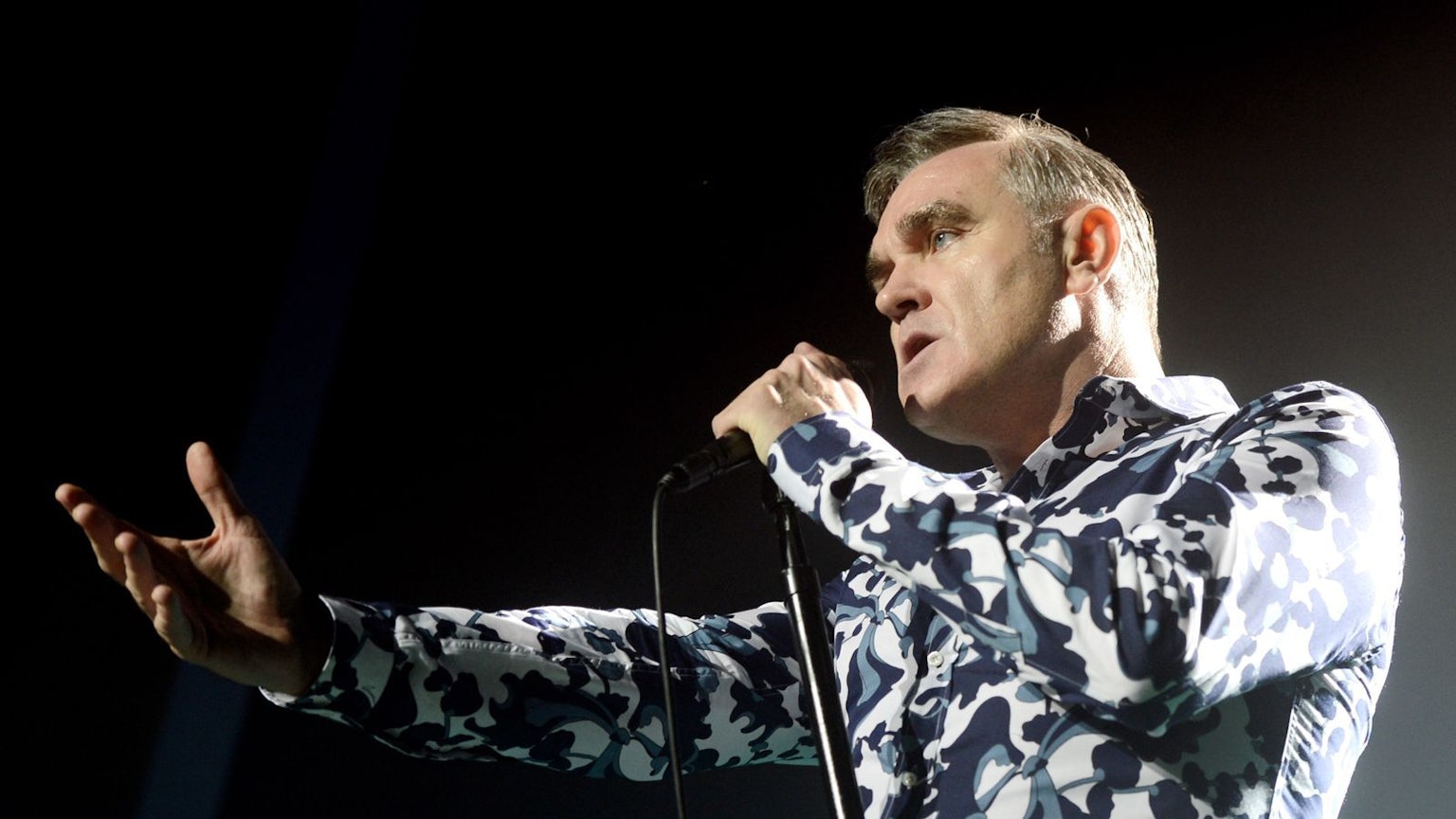 Morrissey ließ kurzfristig ein Konzert in Valencia platzen. (Bild: Getty Images / Kevin Winter)