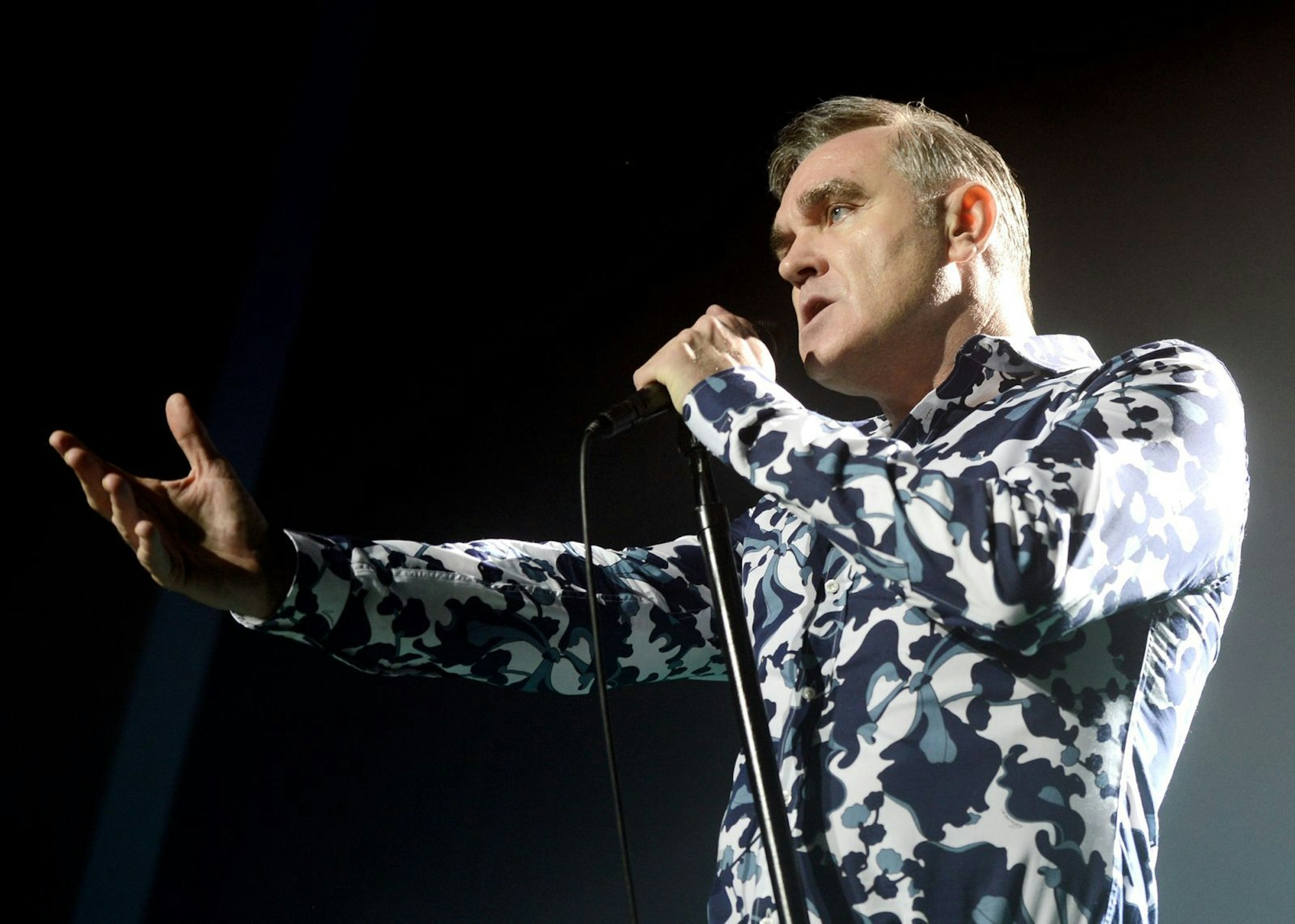 Morrissey ließ kurzfristig ein Konzert in Valencia platzen. (Bild: Getty Images / Kevin Winter)