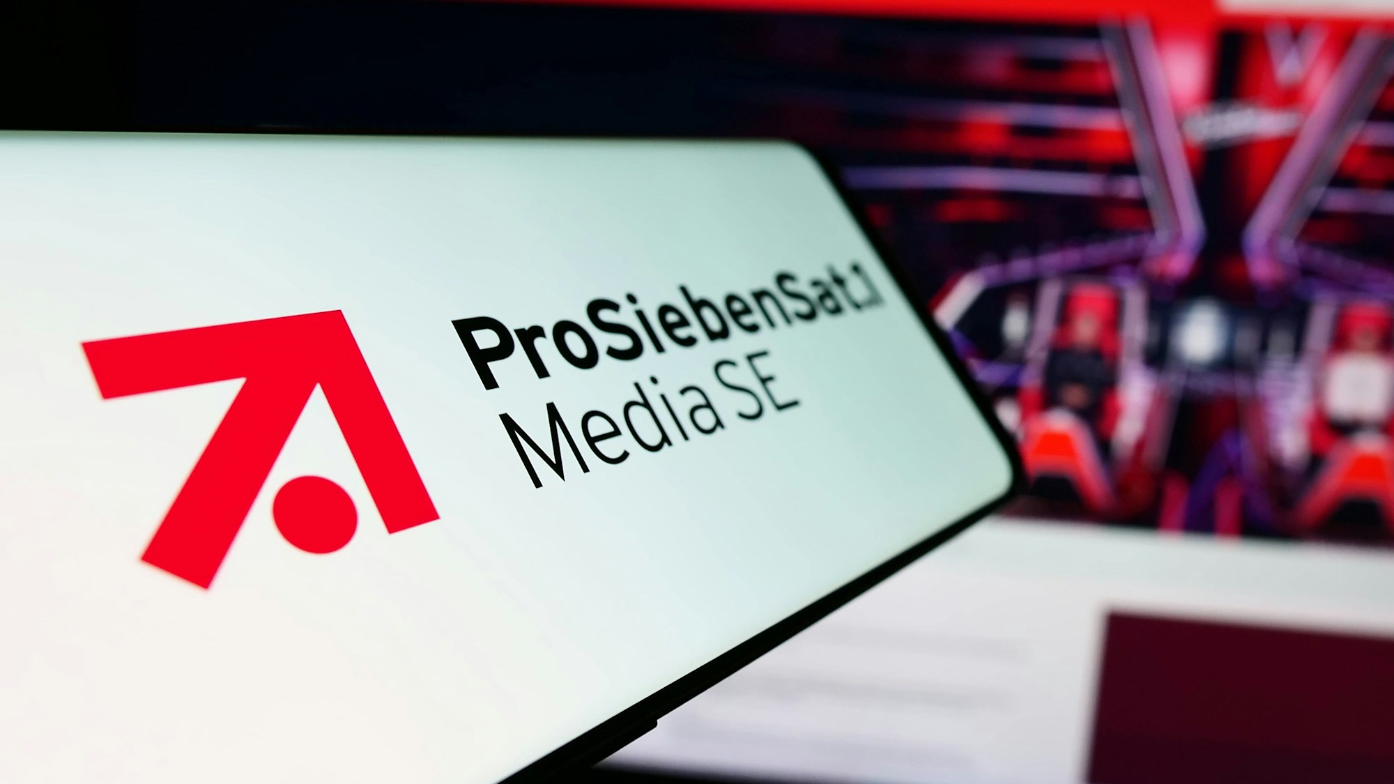 Logo der heutigen ProSiebenSat.1 Media SE, einem Nachfolgeunternehmen der insolventen Kirch-Gruppe