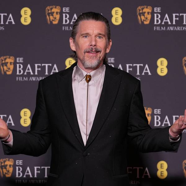 Ethan Hawke posiert für Fotografen bei der 79. Verleihung der British Academy Film Award (Bafta).