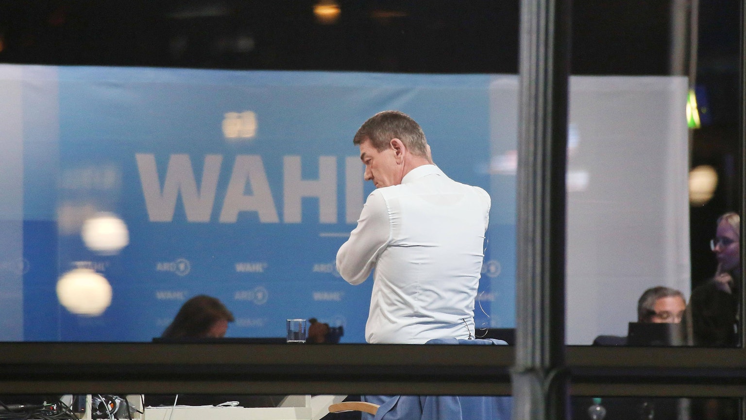 Jörg Schönenborn im ARD-Wahlstudio