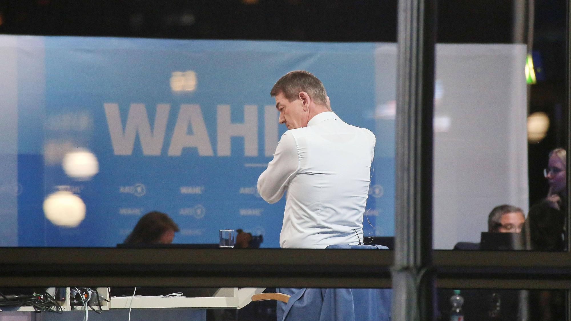 Jörg Schönenborn im ARD-Wahlstudio