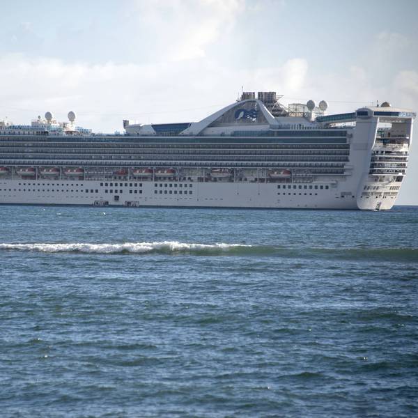 „Star Princess“ auf Hoher See.