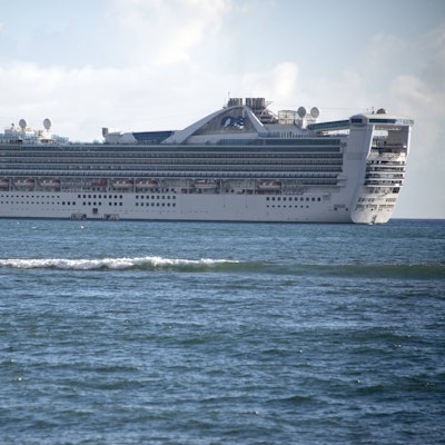 „Star Princess“ auf Hoher See.