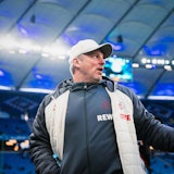 Lukas Kwasniok im HSV-Stadion.