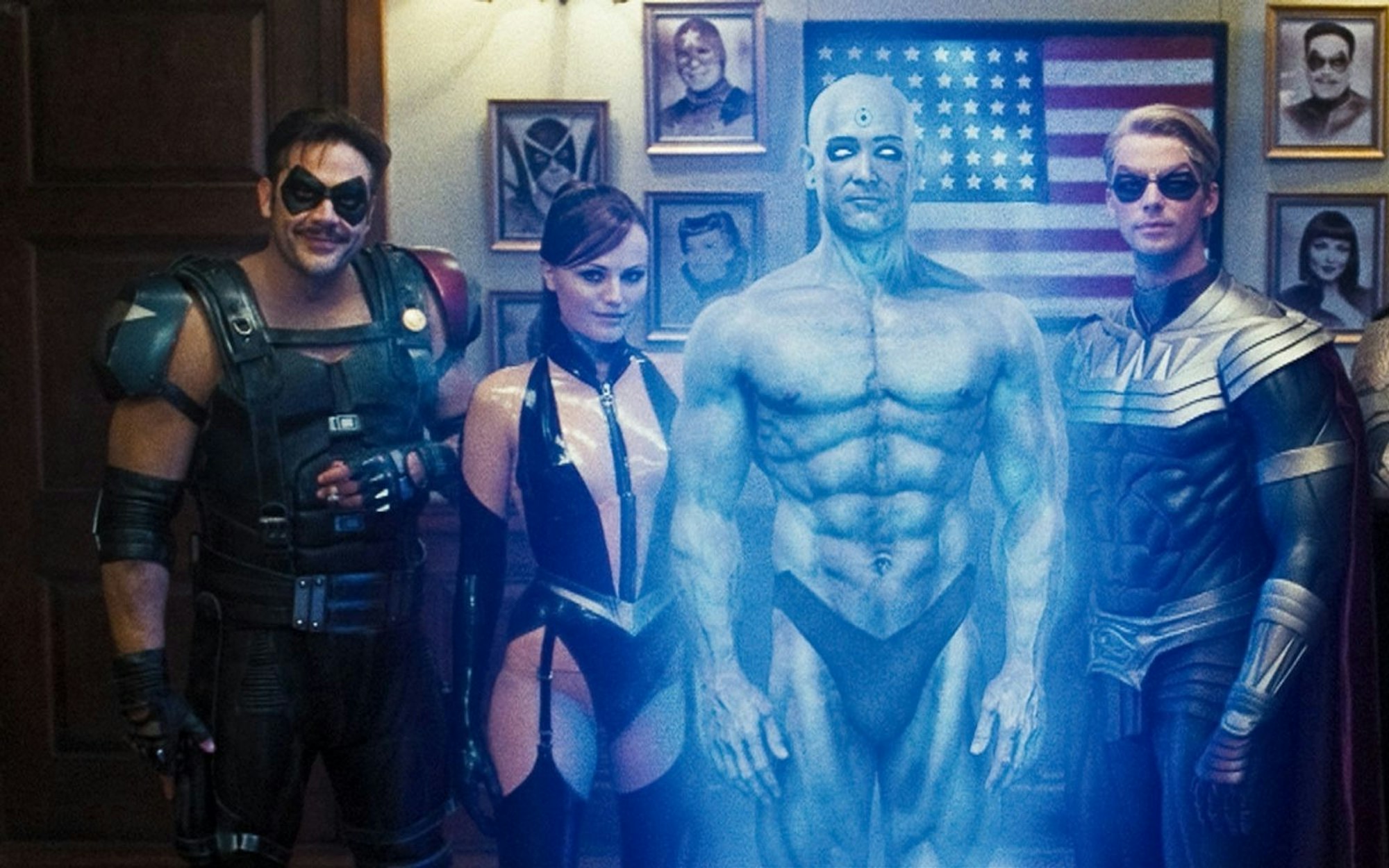 Zack Snyders Verfilmung der Graphic Novel „Watchmen“ (2009) wurde war umstritten, weil der Regisseur das Ende der Originalgeschichte änderte. (Bild: Paramount Pictures)