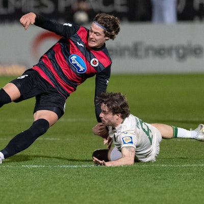 Tobias Eisenhuth 6 FC Viktoria Koeln wird gefoult von David Philipp 8 TSV 1860 Muenchen, FC Viktoria Koeln vs. TSV 1860 Muenchen, Fussball, 3. Liga, 28. Spieltag, 2025/2026, 06.03.2026 DFB regulations prohibit any use of photographs as image sequences and/or quasi-video Koeln Nordrhein-Westfalen Deutschland *** Tobias Eisenhuth 6 FC Viktoria Koeln is fouled by David Philipp 8 TSV 1860 Muenchen , FC Viktoria Koeln vs TSV 1860 Muenchen, Soccer, 3 Liga, 28 Matchday, 2025 2026, 06 03 2026 DFB regulations prohibit any use of photographs as image sequences and or quasi video Koeln Nordrhein Westfalen Germany Copyright: xkolbert-press/MarkusxVerwimpx