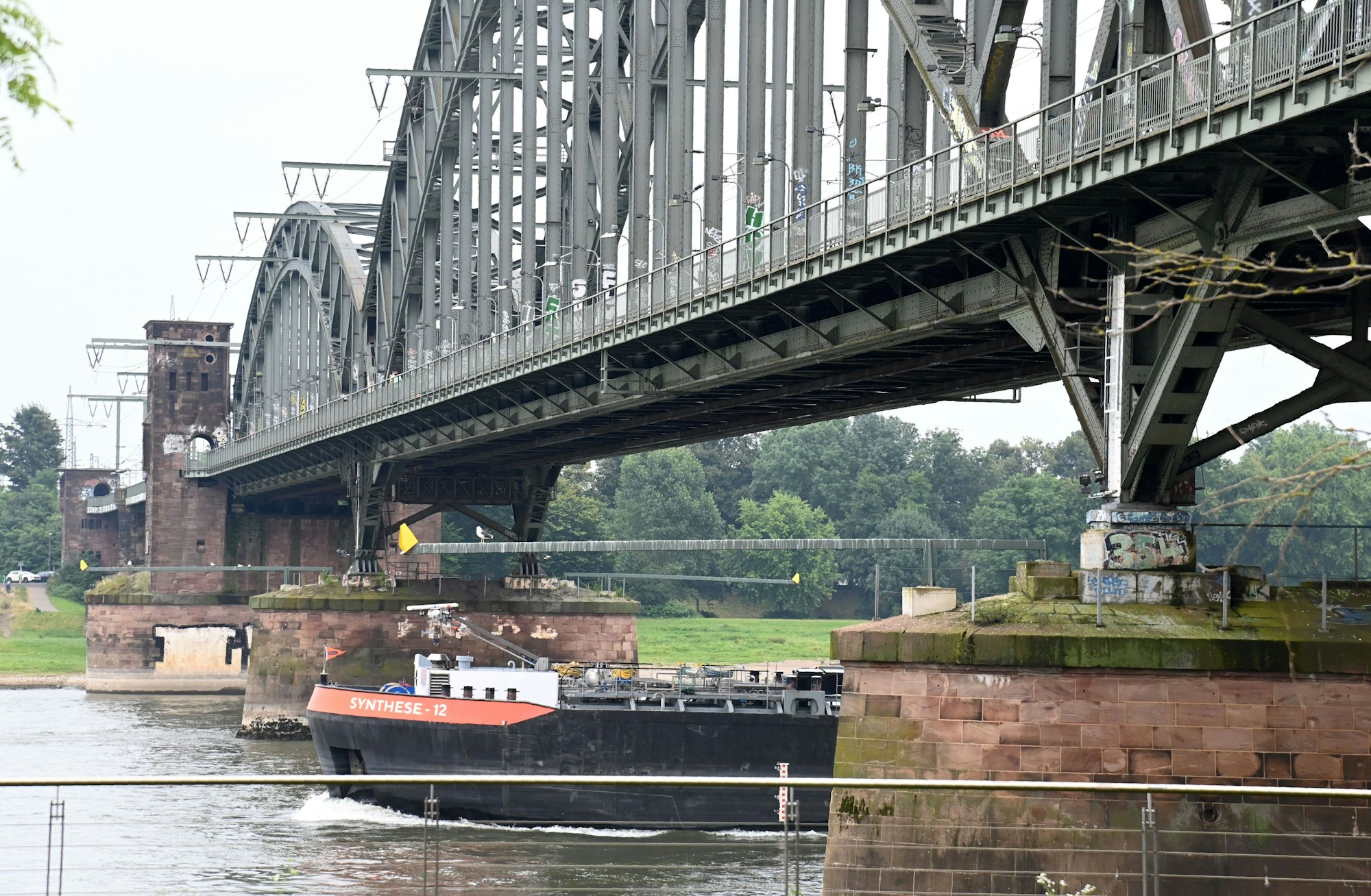 Über die Südbrücke könnte in Zukunft eine S-Bahn-Linie fahren.