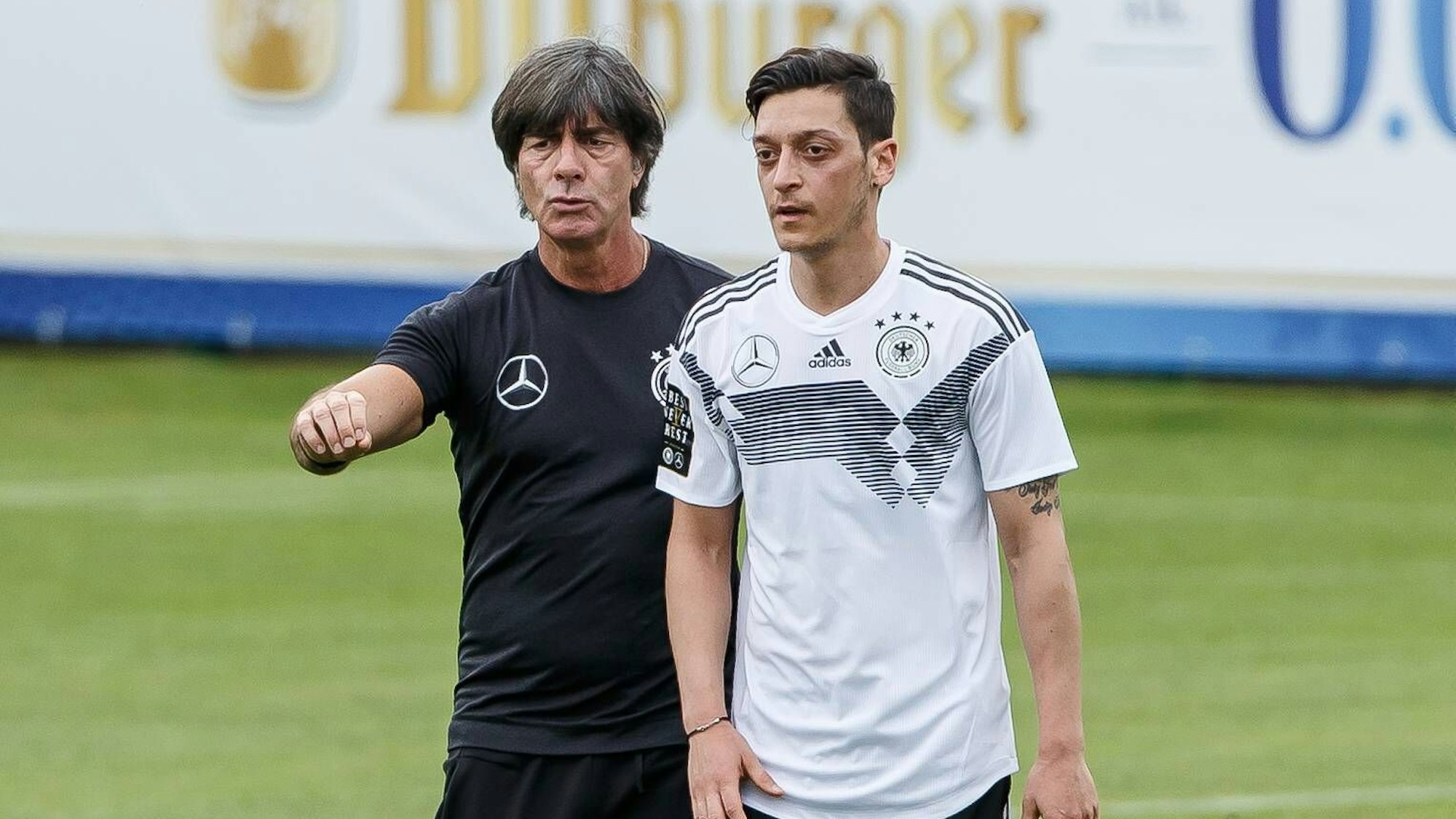 Joachim Löw und Mesut Özil