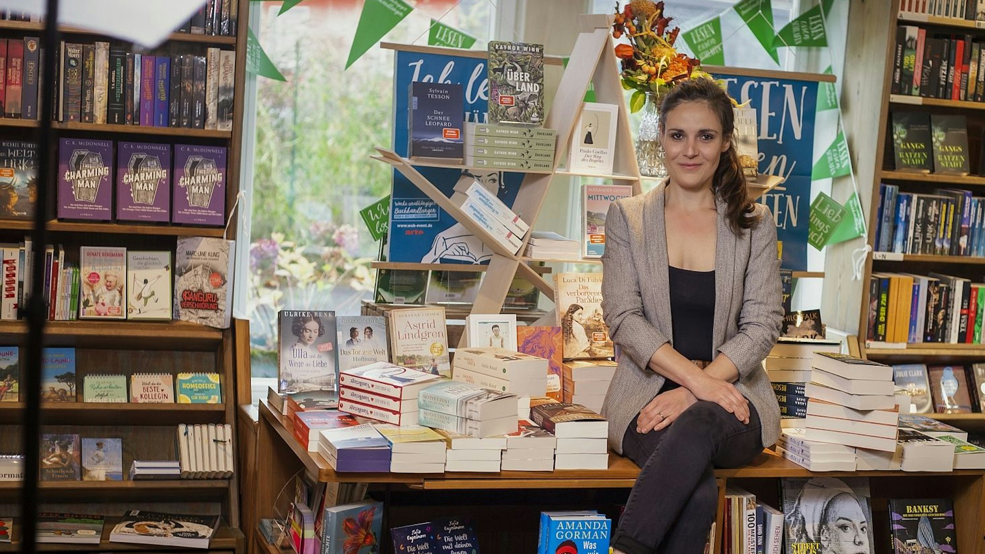 Paulina Löffelholz von der gleichnamigen Buchhandlung in Neunkirchen