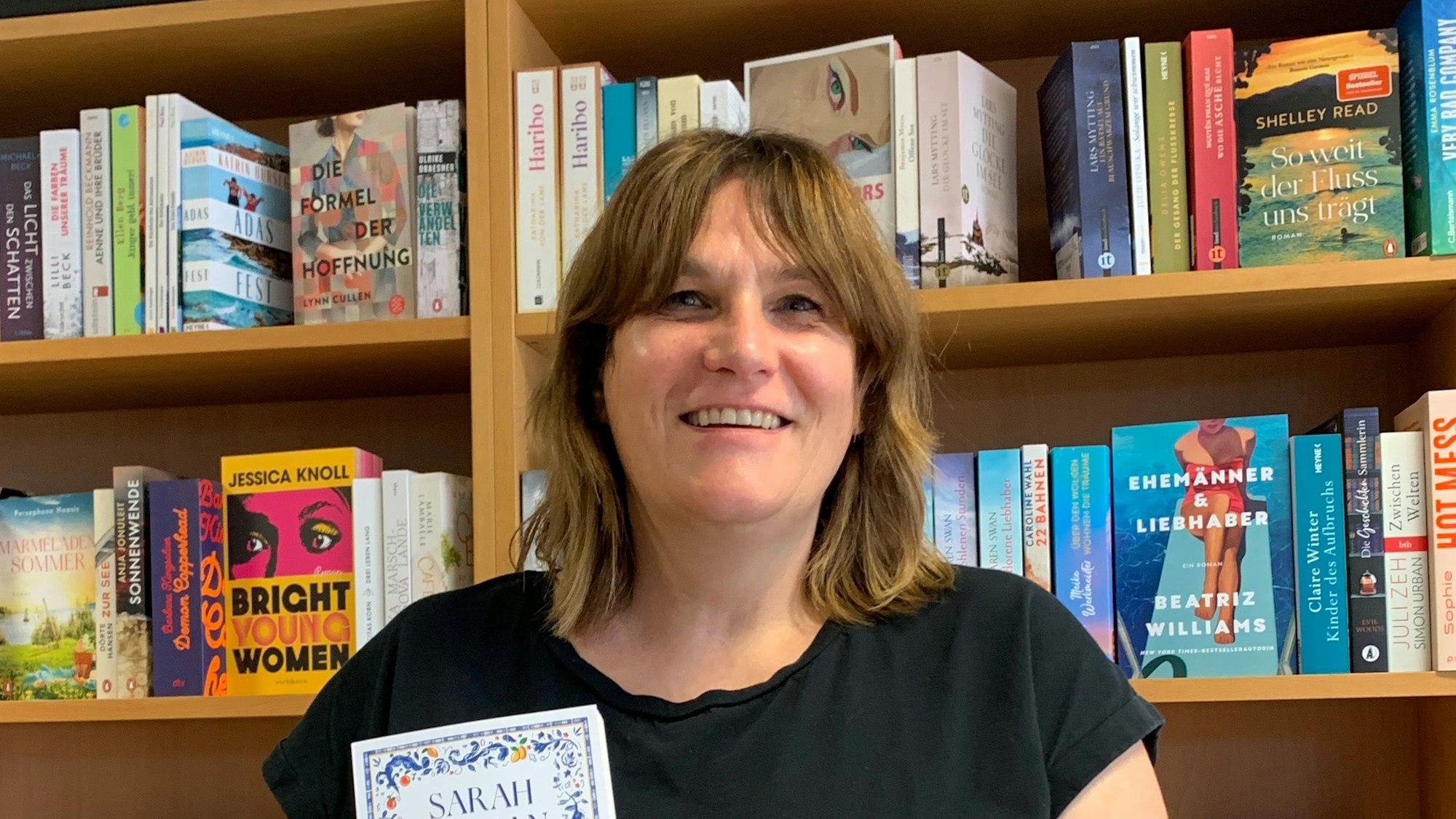 Natalie Schmidberger ist die Inhaberin von Treffpunkt Lesen in Niederkassel