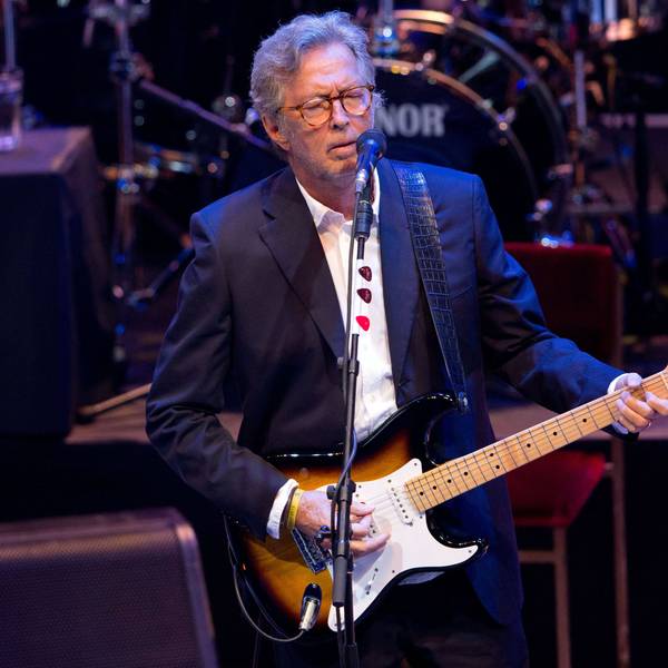 Eric Clapton bei einem Auftritt.