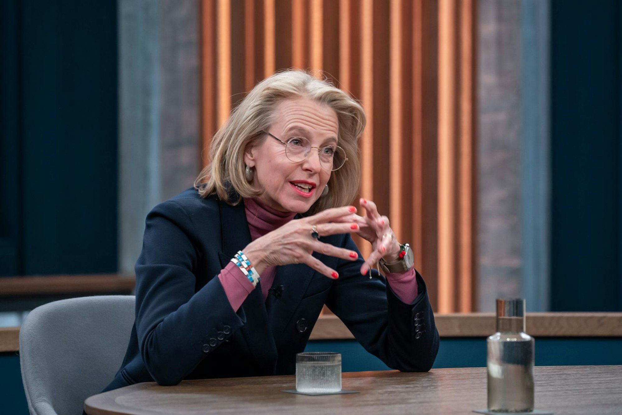 Julia Jäkel hat die „Initiative für einen handlungsfähigen Staat“ ins Leben gerufen. (Bild: ARD / Claudius Pflug)