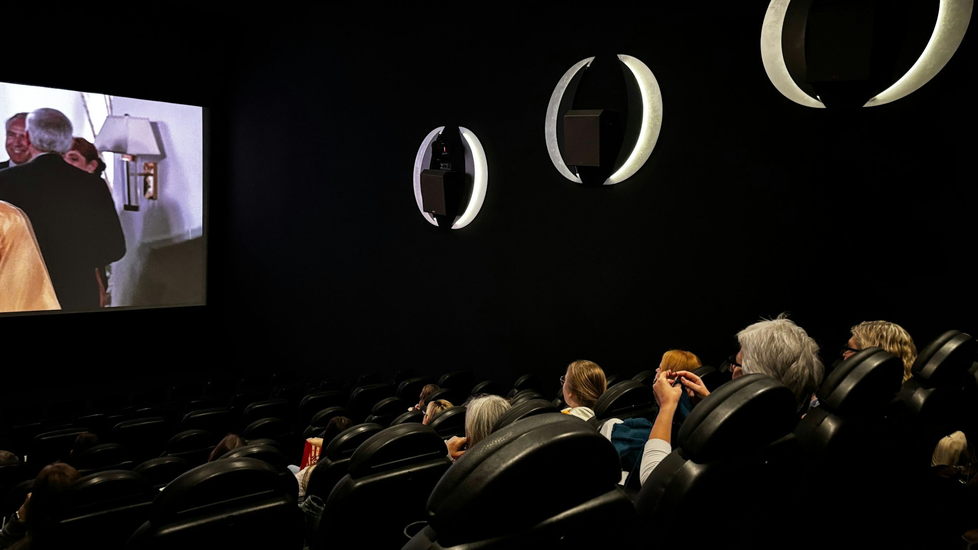 Blick in den Kinosaal.