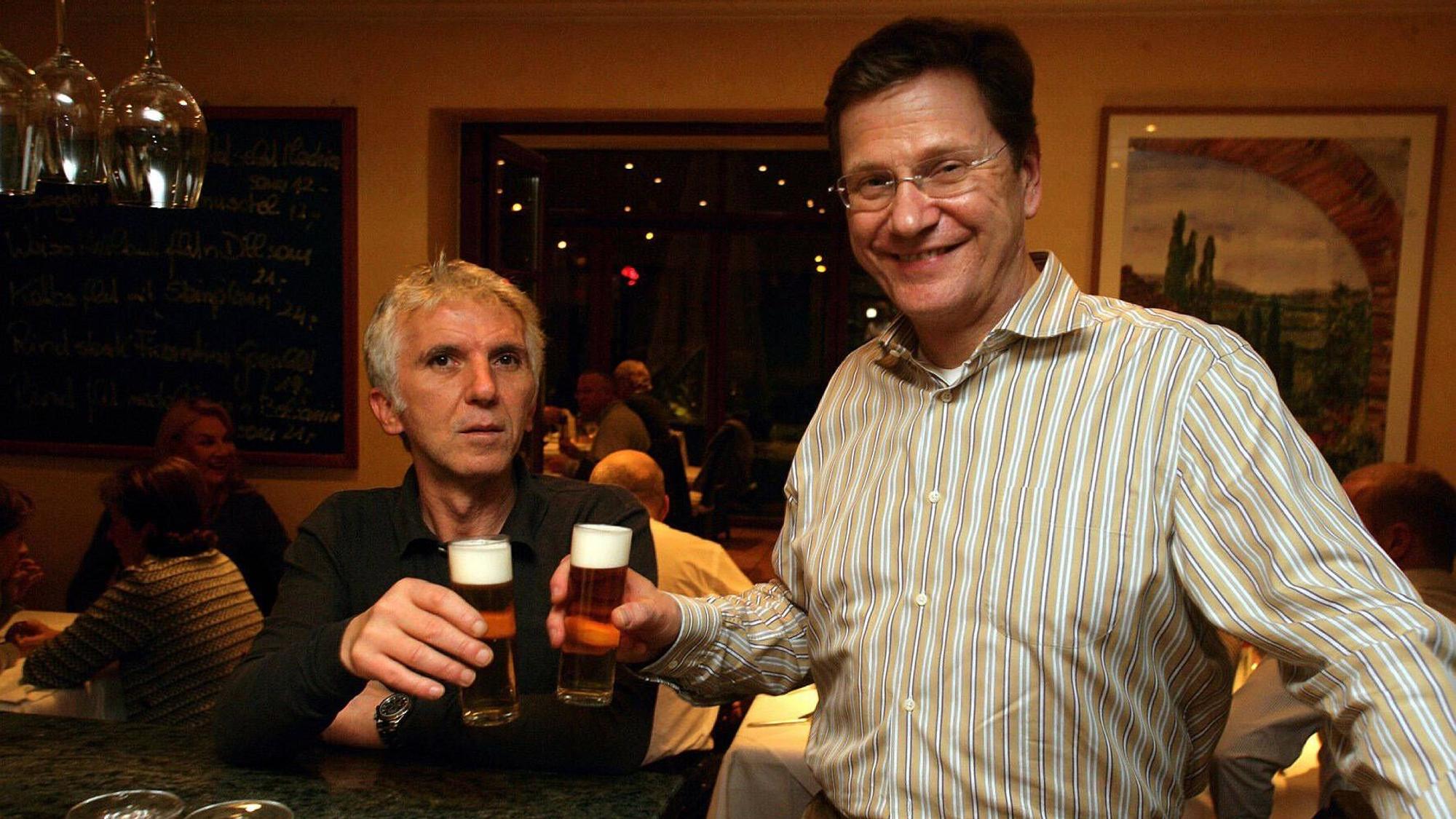 Guido Westerwelle war Stammgast bei Gastronom Claudio Pezzuto in Junkersdorf.