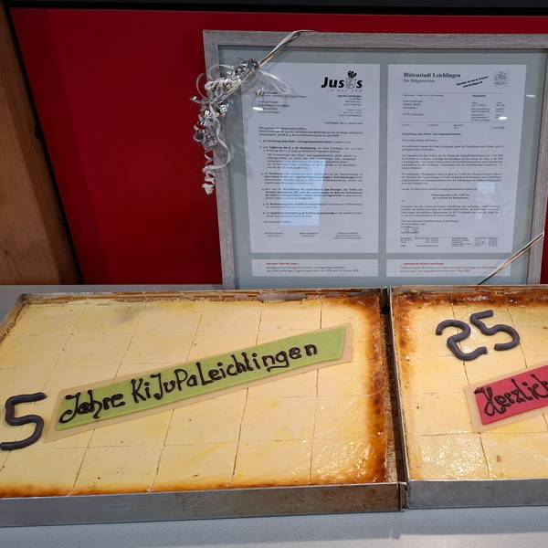 Geburtstagskuchen fürs Leichlinger KiJuPA