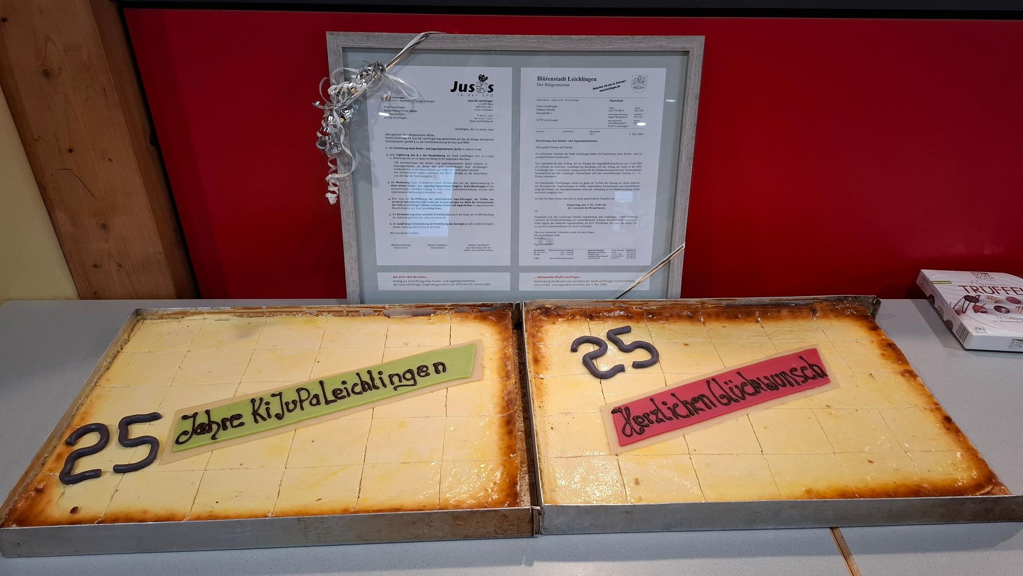 Geburtstagskuchen fürs Leichlinger KiJuPA