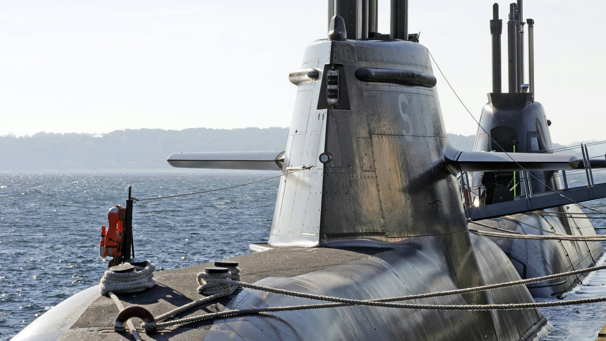 Das U-Boot der Klasse Type 212A der deutschen Marine.