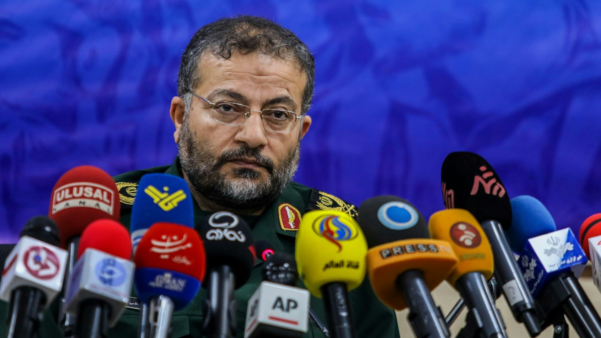 Der Befehlshaber der paramilitärischen Basidsch-Truppen des Iran, Brigadegeneral Gholamresa Soleimani ist bei einem israelischen Angriff getötet worden. (Archivbild)