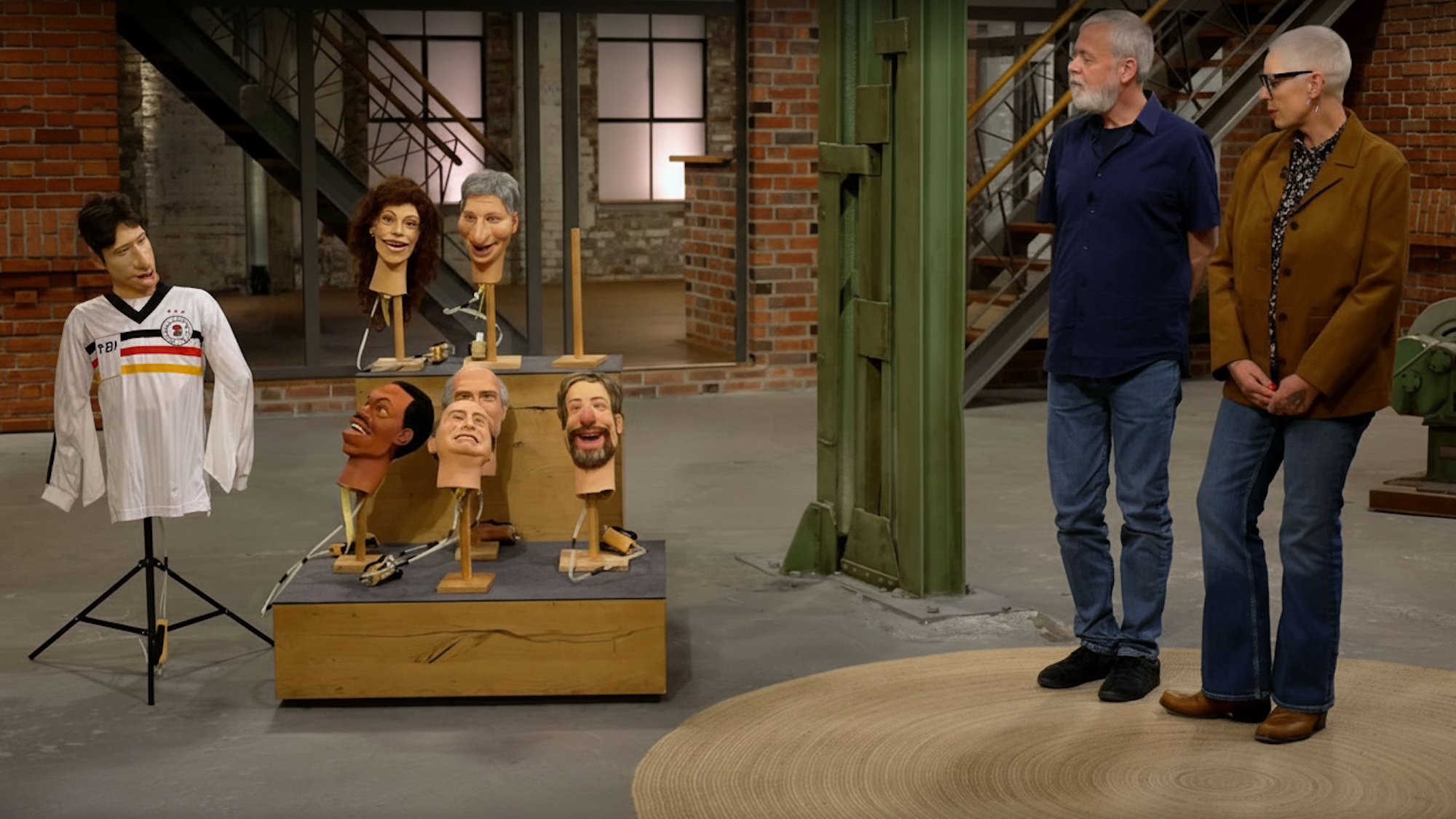 Carsten Haffke und Anjela Schweitz aus Pulheim bei ihrem „Bares für Rares“-Auftritt.