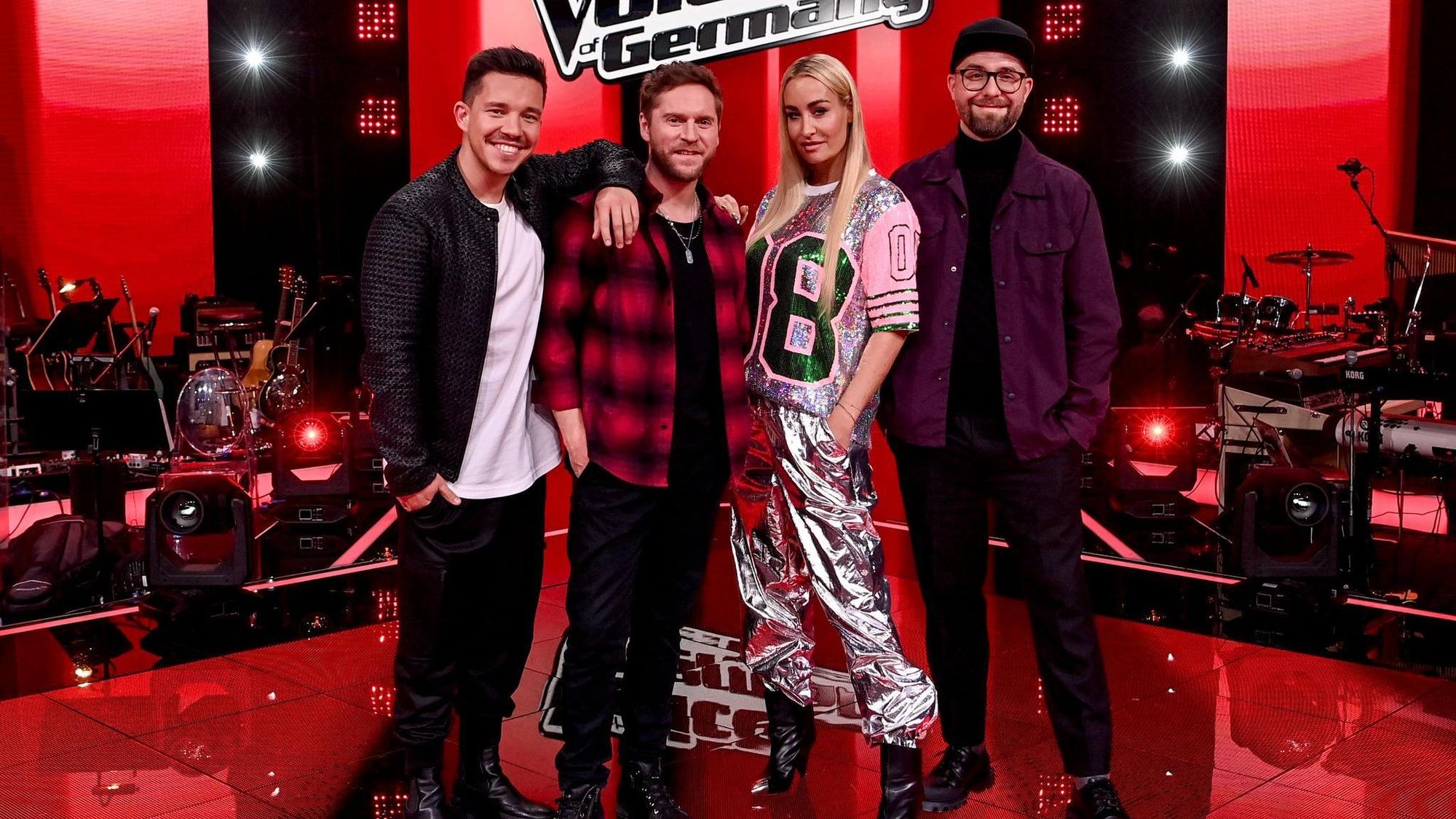 Forster und Connor in der Jury von «The Voice of Germany»