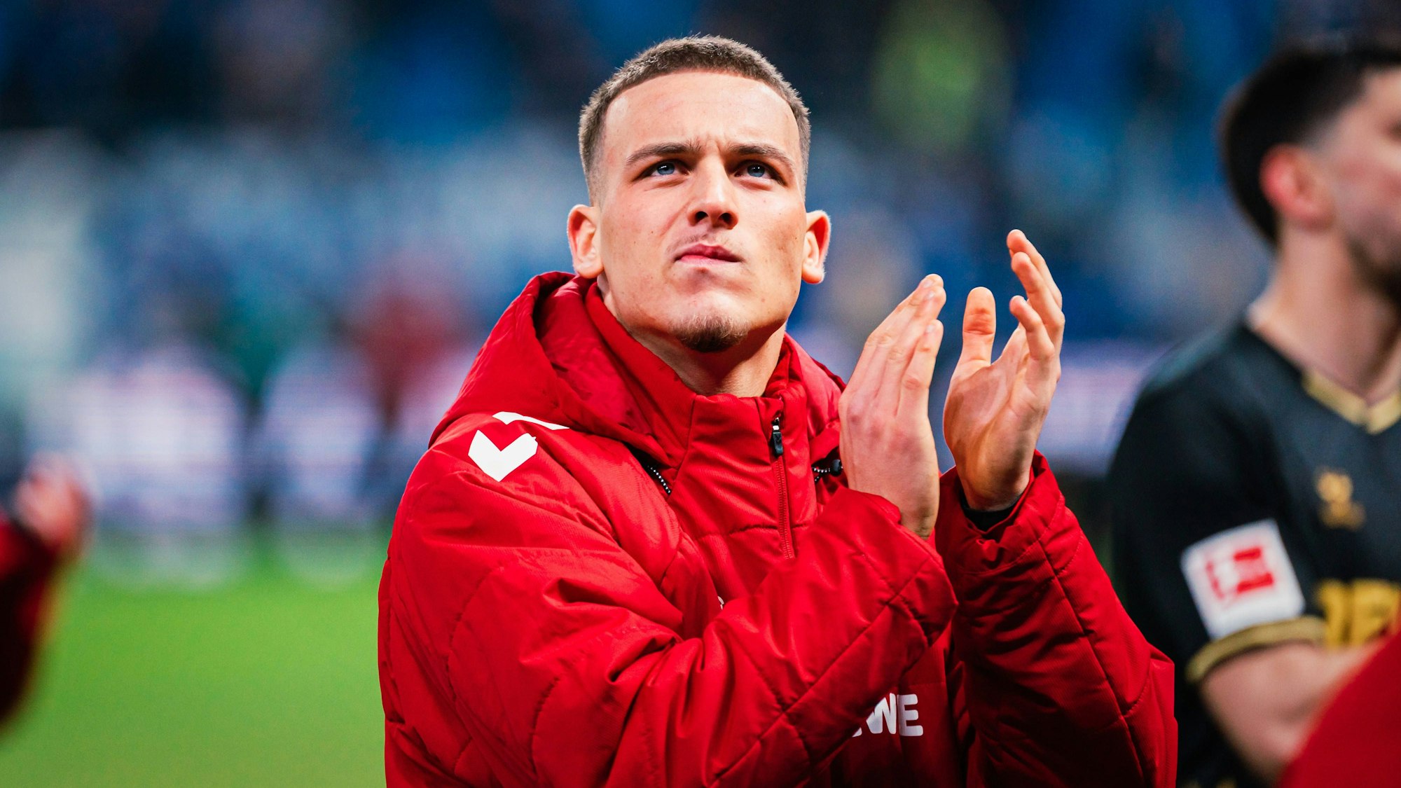 1. Bundesliga: Hamburger SV vs. 1. FC Köln, 14.03.2026 Der 1. FC Köln steht vor der Kurve enttäuscht, hier Said El Mala 1. FC Köln, 13 Fußball, 1. Bundesliga, 26. Spieltag: Hamburger SV vs. 1. FC Köln am 14.03.2026 im Volksparkstadion, Hamburg DFL REGULATIONS PROHIBIT ANY USE OF PHOTOGRAPHS AS IMAGE SEQUENCES AND/OR QUASI-VIDEO. *** 1 Bundesliga Hamburger SV vs 1 FC Köln, 14 03 2026 1 FC Köln stands in front of the curve disappointed, here Said El Mala 1 FC Köln, 13 Football, 1 Bundesliga, Matchday 26 Hamburger SV vs 1 FC Köln on 14 03 2026 at Volksparkstadion, Hamburg DFL REGULATIONS PROHIBIT ANY USE OF PHOTOGRAPHS AS IMAGE SEQUENCES AND OR QUASI VIDEO Copyright: xBEAUTIFULxSPORTS/Tonhäuserx