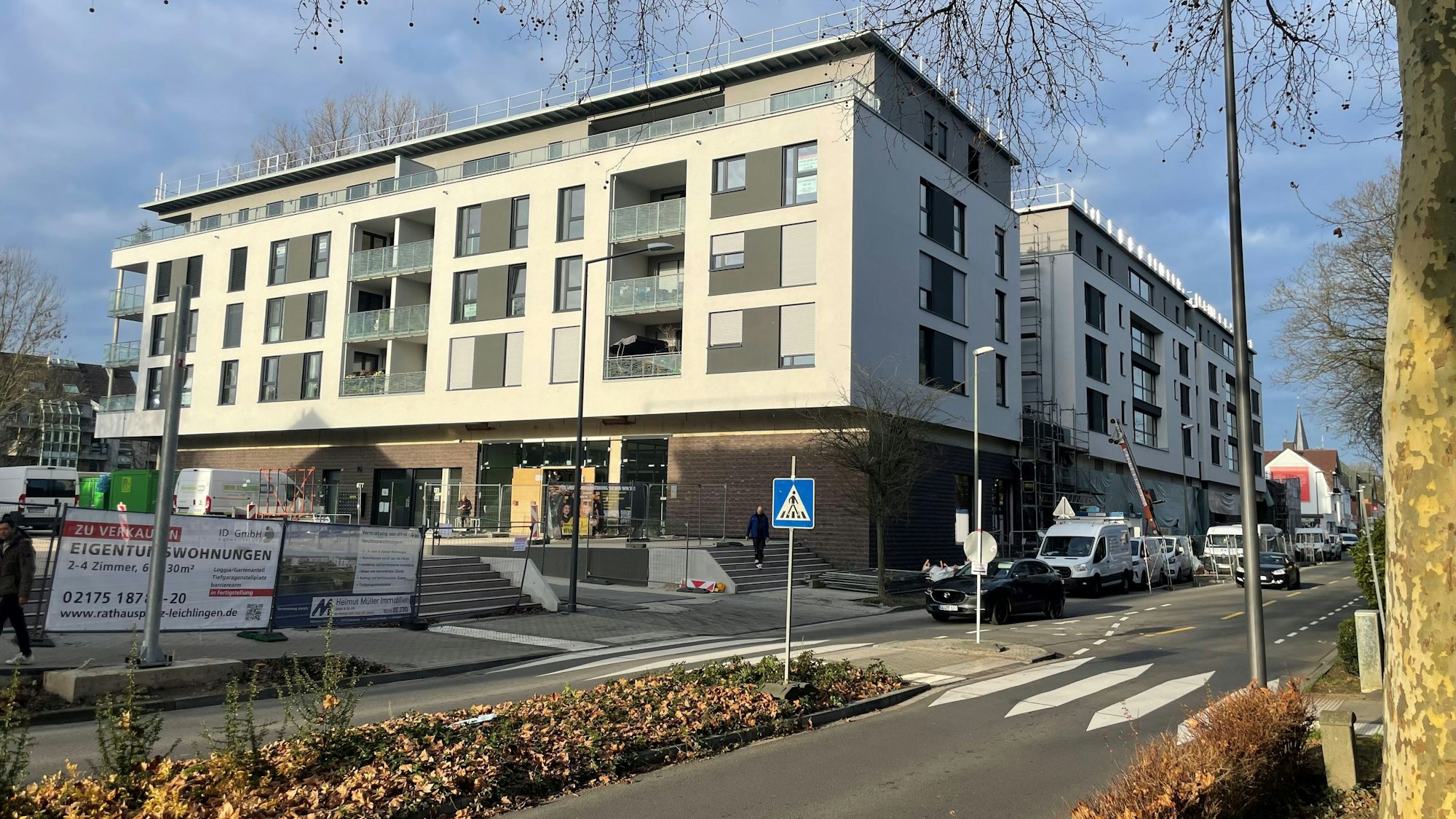 Der Neubau an der Neukirchener Straße