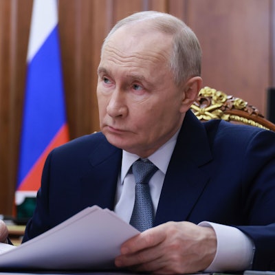 Kremlchef Wladimir Putin während eines Treffens im Kreml. (Archivbild)