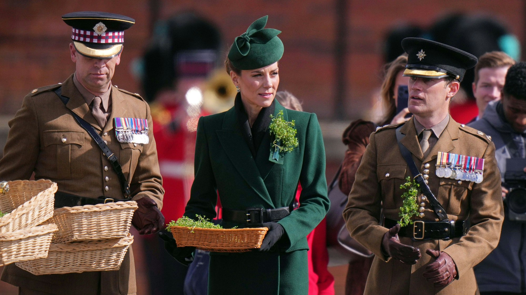 Prinzessin Kate bei der St. Patrick's Day-Parade.