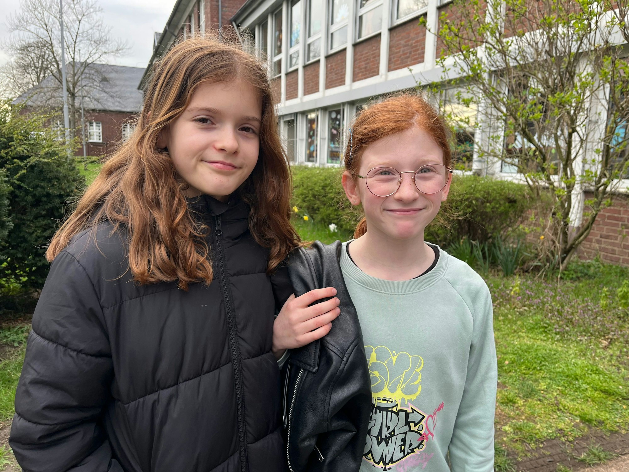 Die Zwillinge Lara und Luzie