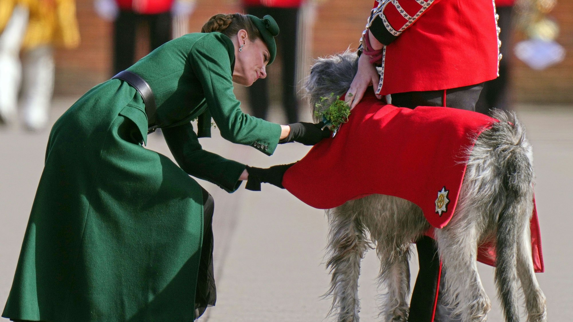 Prinzessin Kate bei der St. Patrick's Day-Parade.