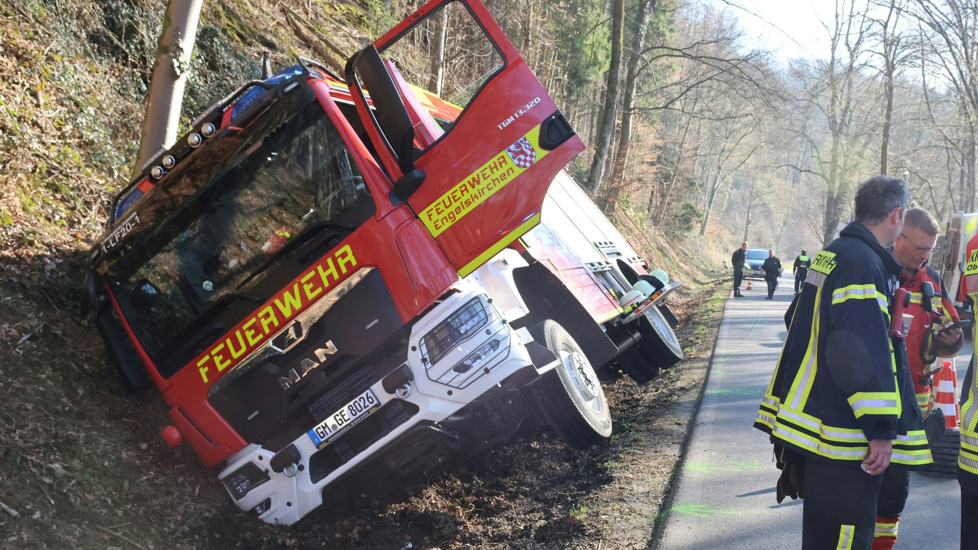 Foto vom Verkehrsunfall in Engelskirchen-Kaltenbach