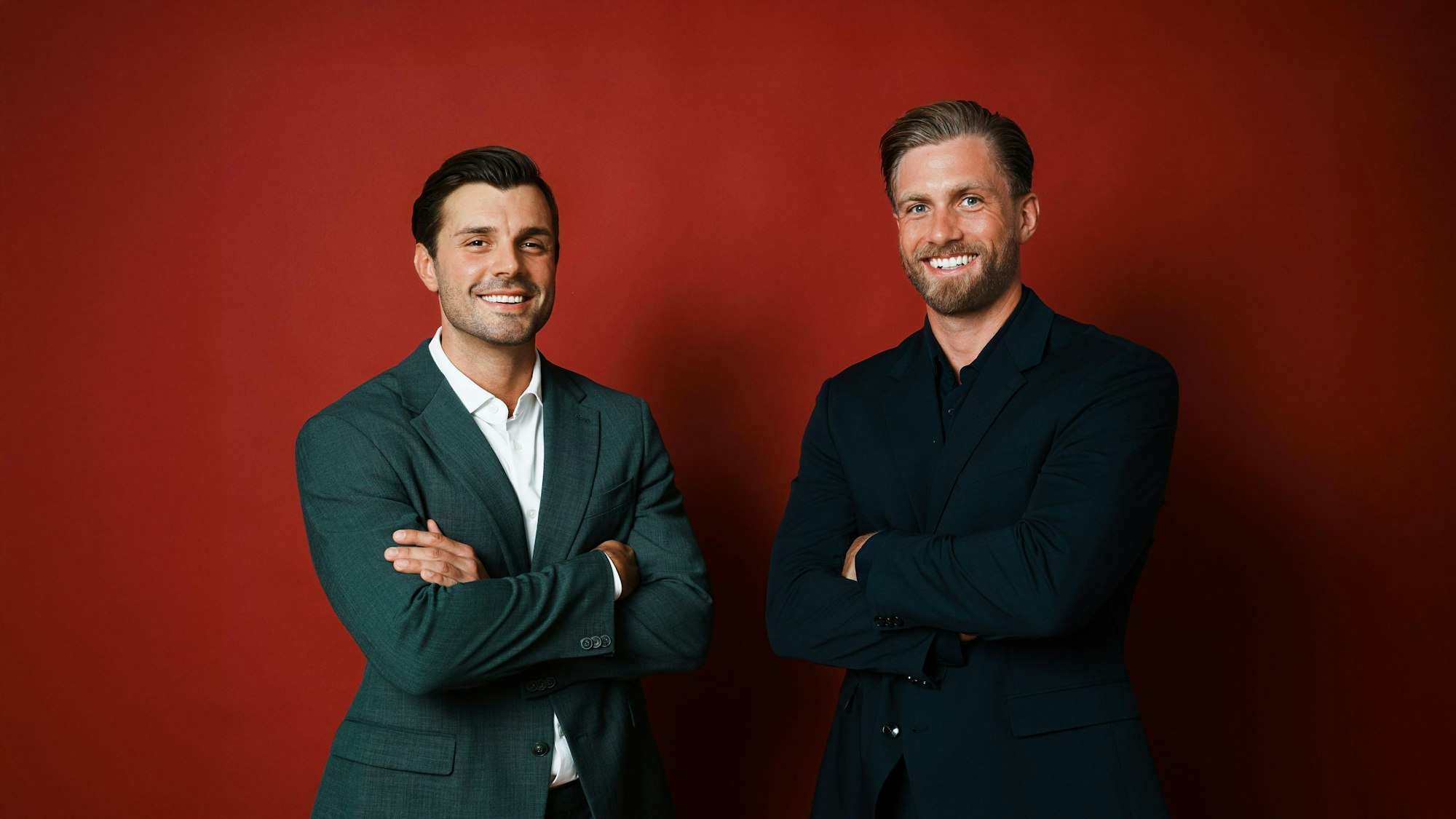 Tim Reitz (links) und Sebastian Paul sind die neuen „Bachelors“ von RTL.