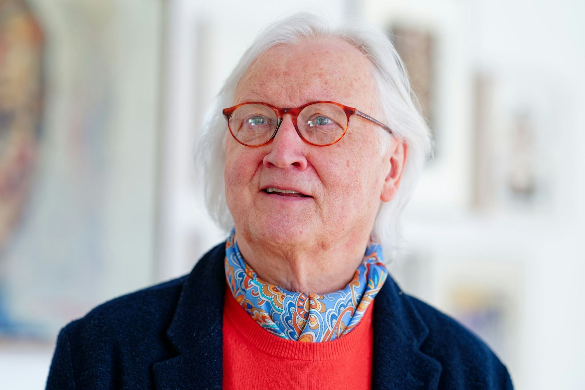 Galerist Wolfgang Thomeczek