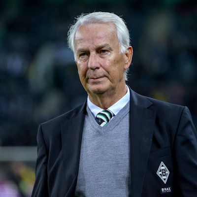 07.12.2024, Fußball, Borussia Mönchengladbach - Borussia Dortmund, 1. Fußball Bundesliga, Borussia-Park, Saison 2024 2025: Präsident Rainer Bonhof Bor. Mönchengladbach DFB regulations prohibit any use of photographs as image sequences and or quasi-video. Nordrhein-Westfalen Deutschland *** 07 12 2024, Football, Borussia Mönchengladbach Borussia Dortmund, 1 Football Bundesliga, Borussia Park, Season 2024 2025 President Rainer Bonhof Bor Mönchengladbach DFB regulations prohibit any use of photographs as image sequences and or quasi video North Rhine-Westphalia Germany