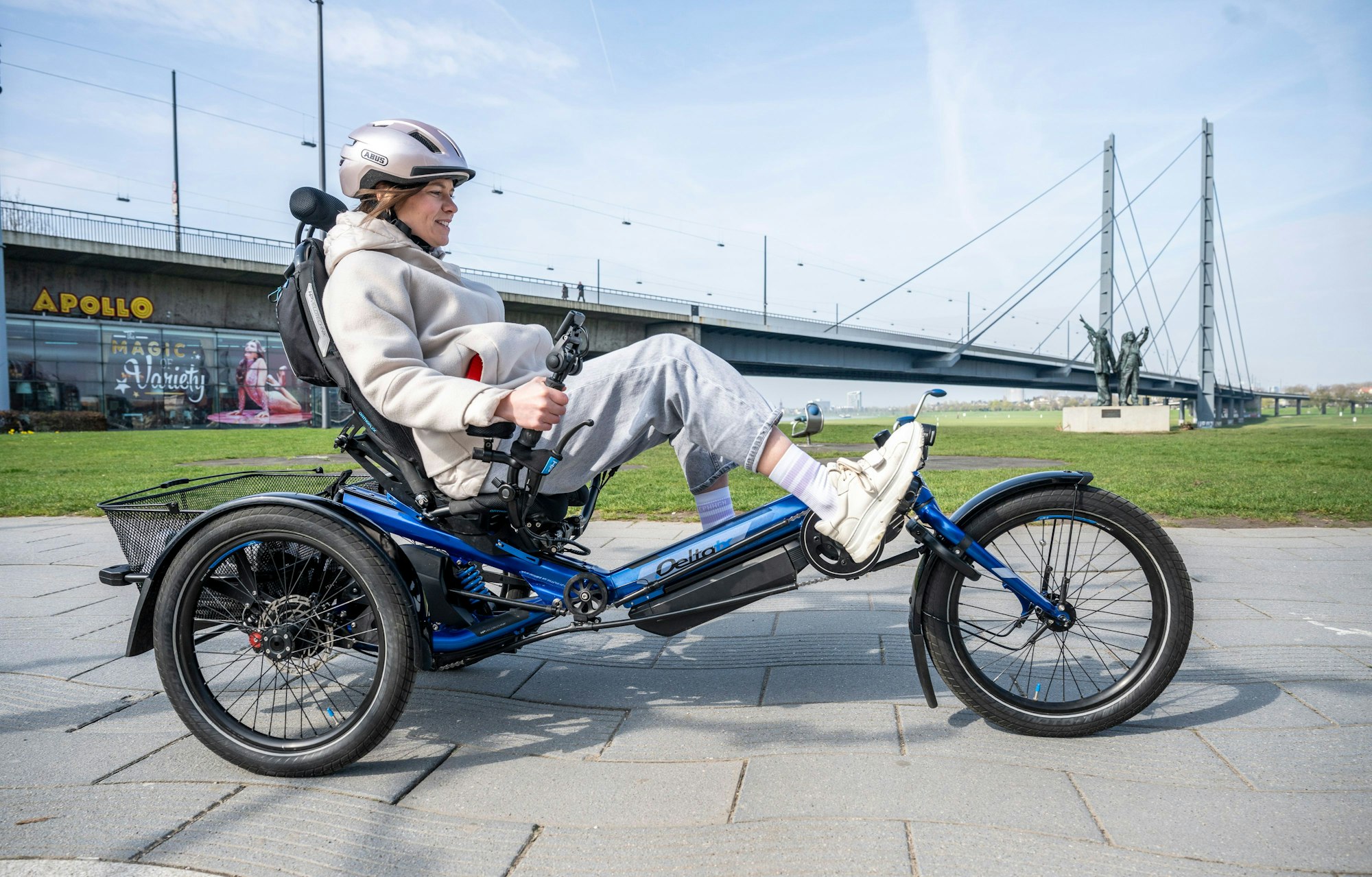 Das „Delta tx“ von der Liegerad-Manufaktur HP Velotechnik