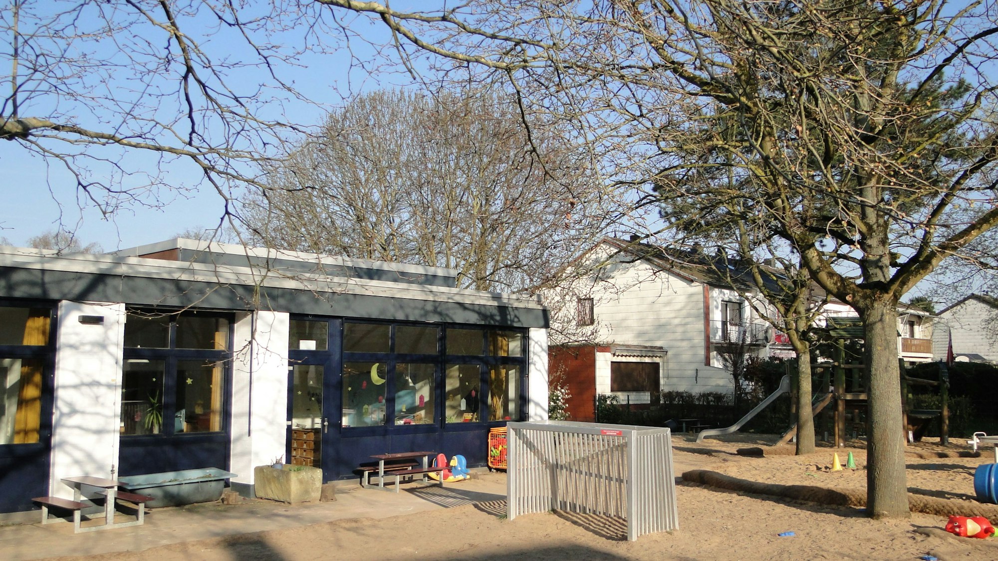 In der Kita Kapellenweg ist der Betrieb zurzeit nur eingeschränkt möglich.