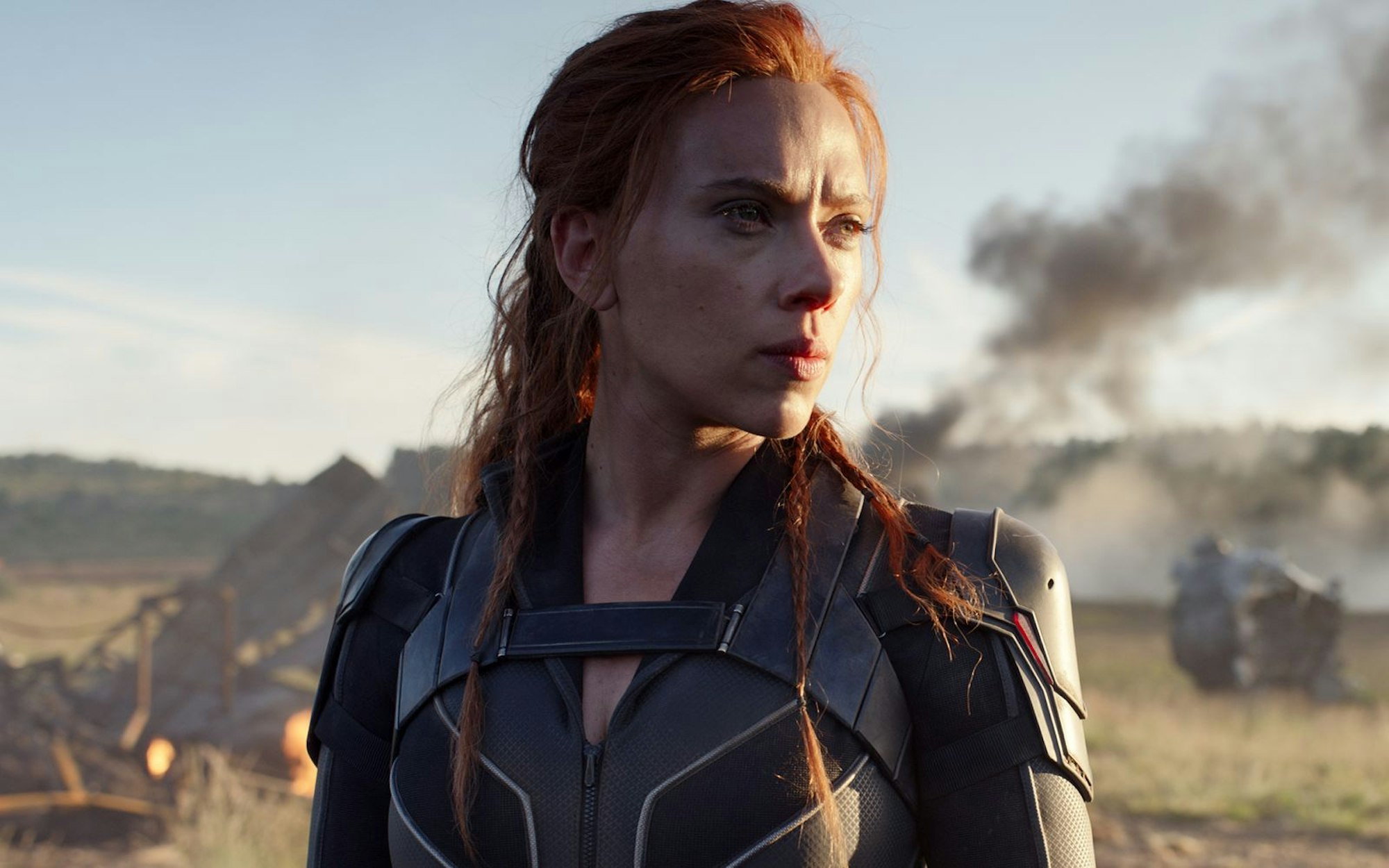 Scarlett Johansson kann ihre Figur Natasha Romanoff durch den Film vom übersexualisierten Image befreien. (Bild: Marvel Studios 2021. All Rights Reserved.)