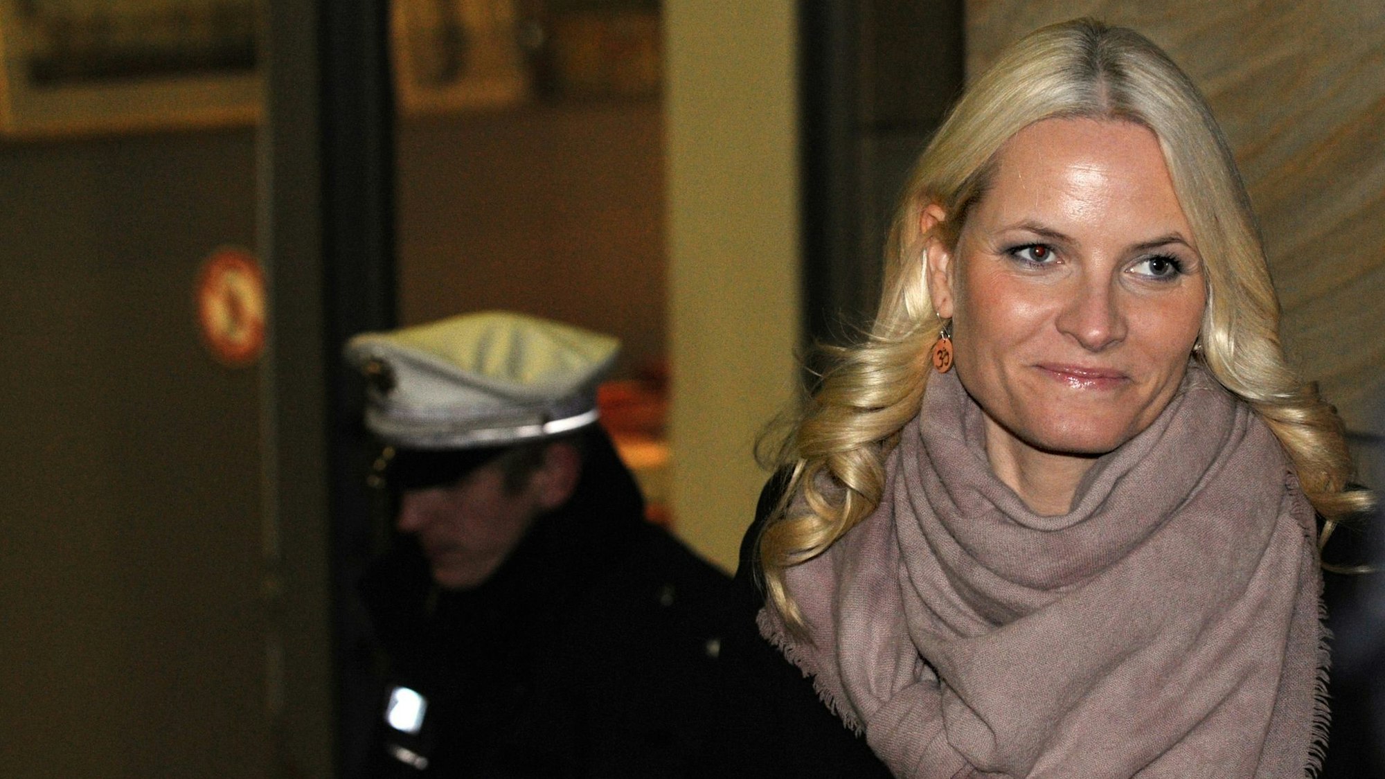 Kronprinzessin Mette-Marit im Jahr 2012: Zu dieser Zeit hatte sie Kontakt zu Epstein.